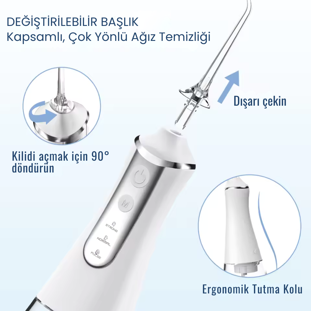 Adormex Şarjlı Ağız Duşu