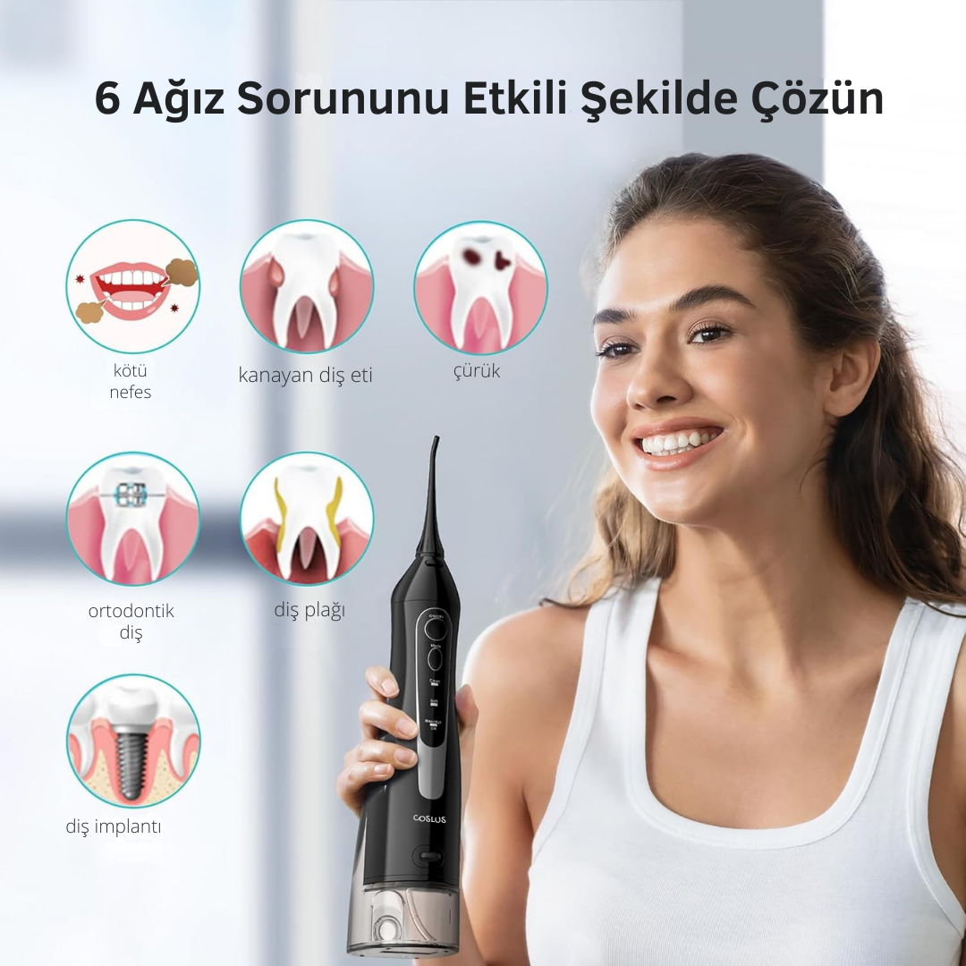 Adormex Şarjlı Ağız Duşu