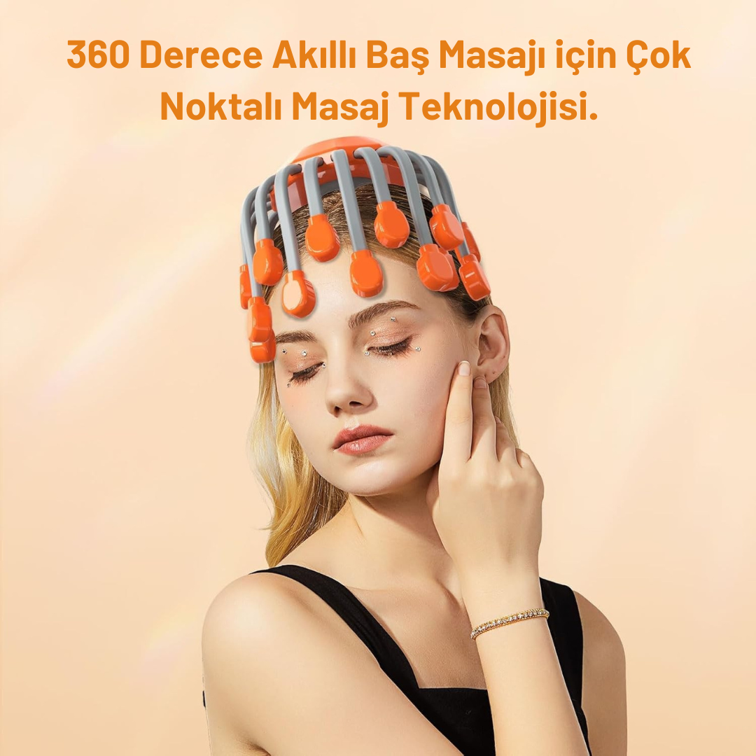 Migren ve baş ağrısı için masaj aleti
