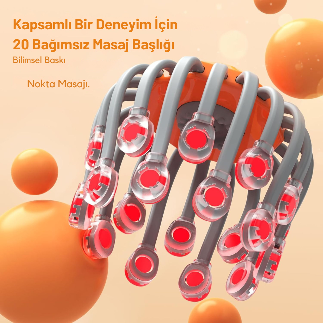 Migren ve baş ağrısı için masaj aleti