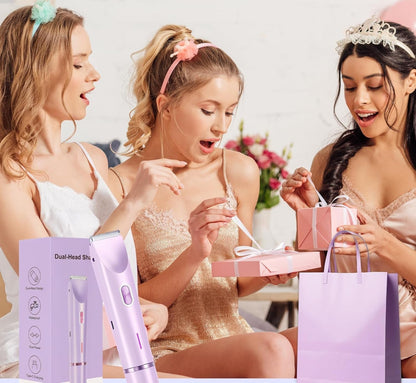 2’si 1 Arada Ağrısız Bikini Bölgesi Tıraş Makinesi – Su Geçirmez & Hassas Ciltler İçin Uygun
