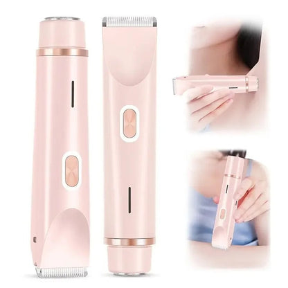 2’si 1 Arada Ağrısız Bikini Bölgesi Tıraş Makinesi – Su Geçirmez & Hassas Ciltler İçin Uygun
